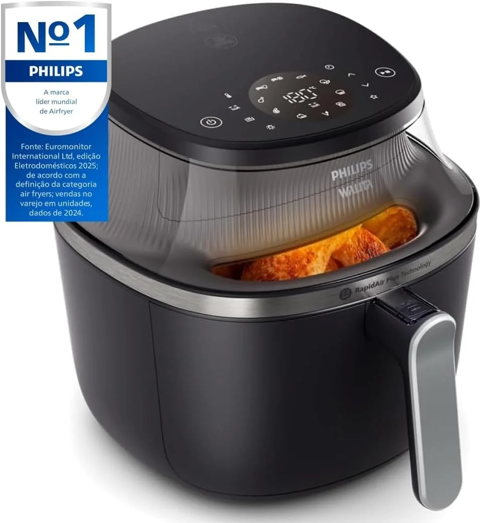 Philips Walita Airfryer Compacta com Visor 3.8L