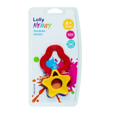 Mordedor Infantil Tricolor Lolly