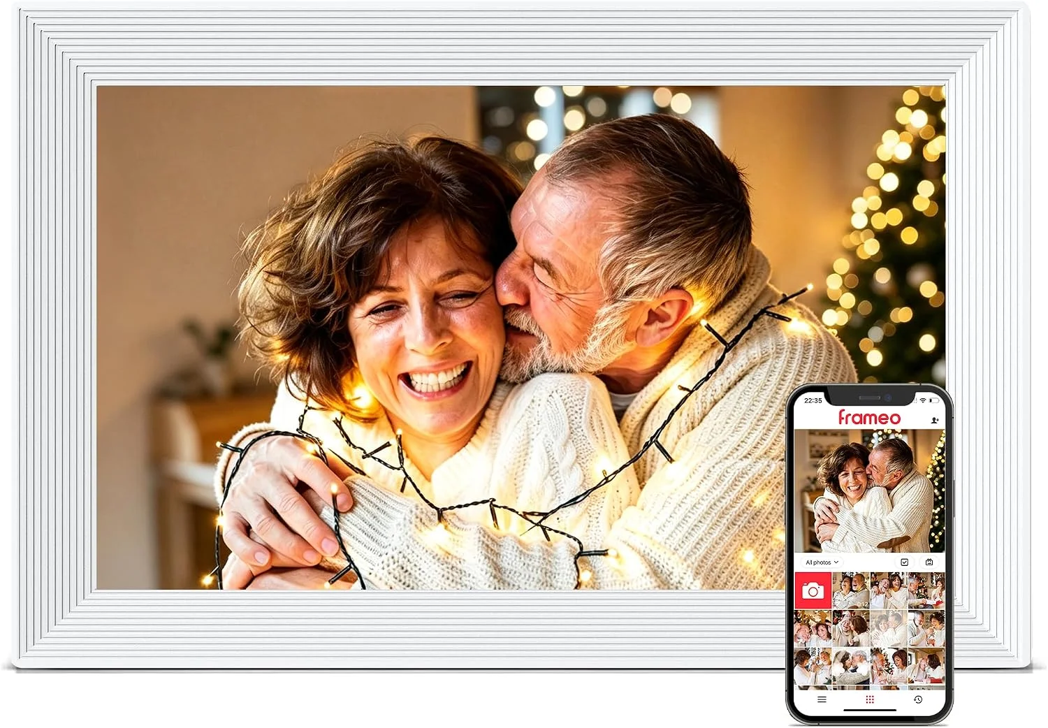Moldura Digital Wifi 10.1" TOUCHSCREEN