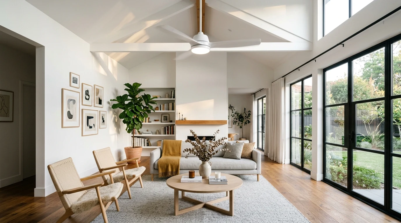 5 Ventiladores de Teto com Design Moderno que Custam Menos de R$ 500
