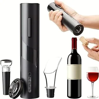 Kit Abridor de Vinho Elétrico Multifuncional
