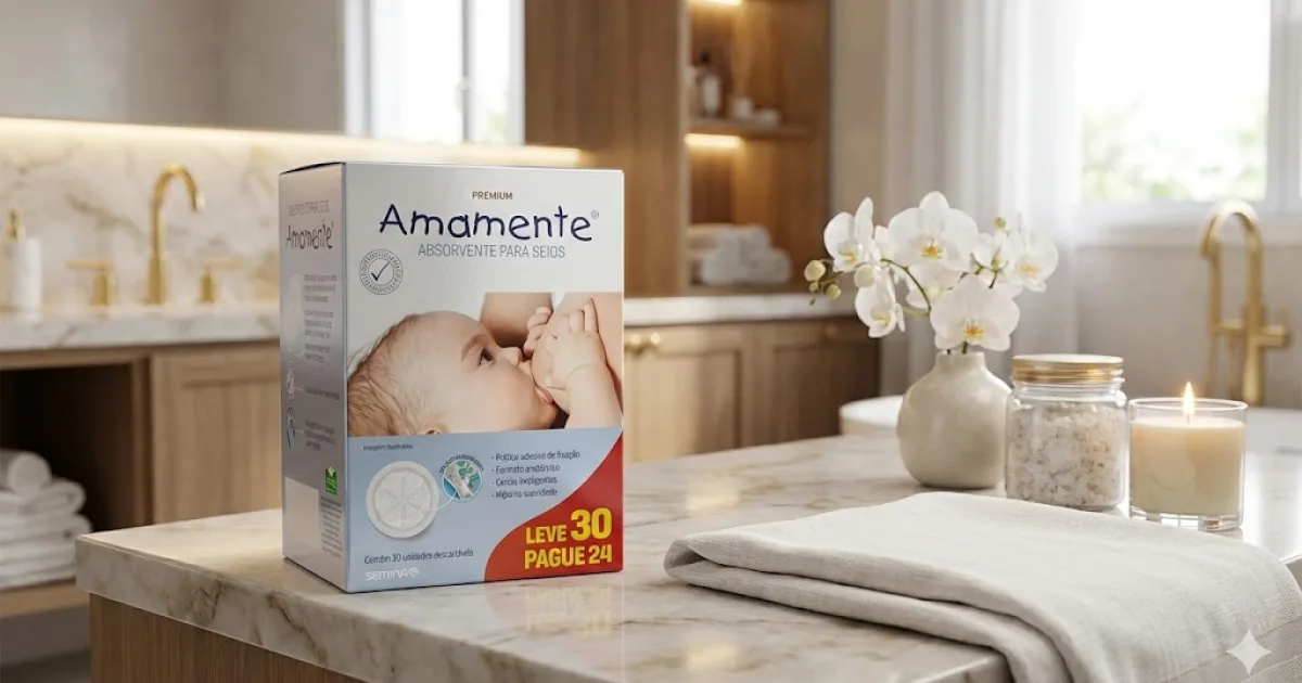 Melhor absorvente de seio: Os 10 melhores em 2026