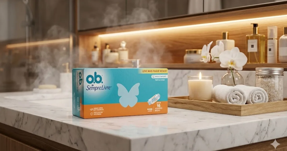 Melhor absorvente interno: Os 10 melhores em 2026