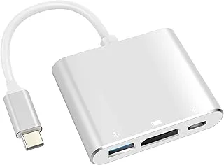 Adaptador 3 em 1 USB-C para HDMI 4K
