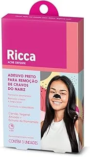 Ricca Adesivo Preto para Nariz