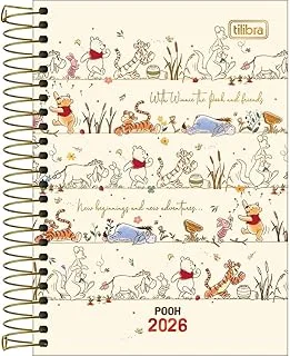 Tilibra Agenda Espiral Pooh 2026