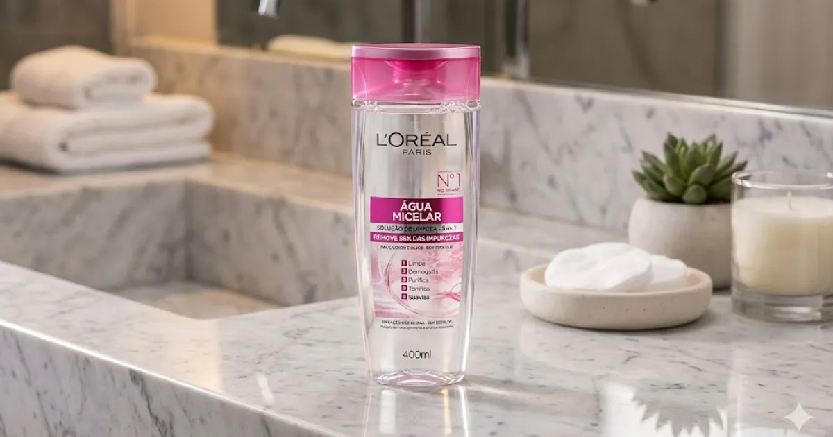 Melhor água micelar para pele oleosa: As 10 melhores em 2026