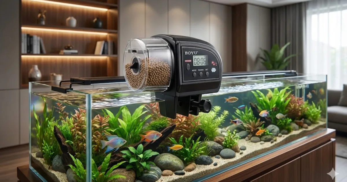 Melhor alimentador automático de peixes: Os 10 melhores em 2026