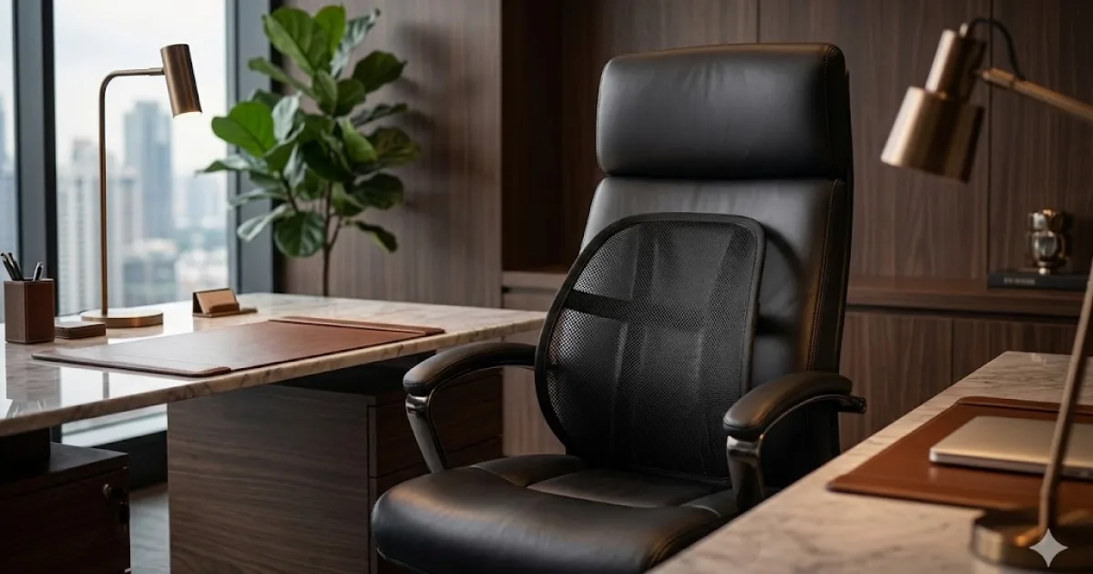 Melhor almofada para cadeira de escritório: As 10 melhores em 2026