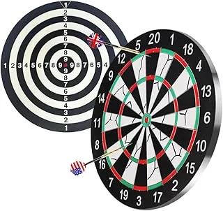 Jogo Dardos Grande Tiro Alvo 44cm