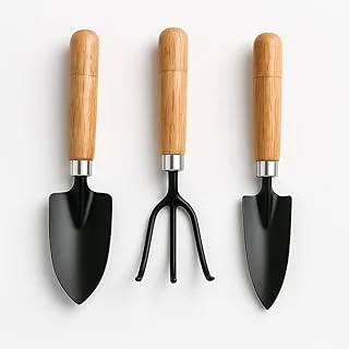 Kit Jardinagem Mini Cabo Madeira