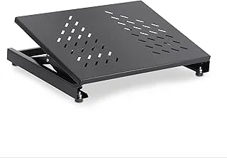 Apoio Ergonômico Aço Preto Reforçado