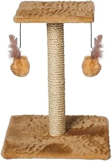 Arranhador Poste com Brinquedo Duplo