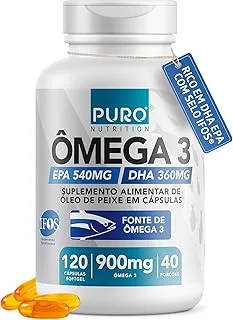 Ômega 3 Alta Concentração Puro Nutrition