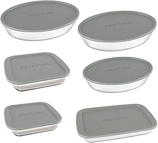 Jogo De Assadeiras Marinex 6 Peças