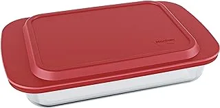 Assadeira Pratica Retangular Com Tampa 5,0L