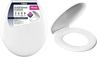 Atlas Assento Sanitário Plástico Almofadado Clássico