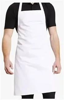 Avental Emborrachado Impermeável Branco