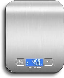 Balança Digital Inox 10kg Alta Definição