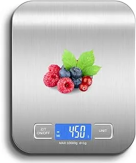 Balança Digital Fitness Inox Visor HD