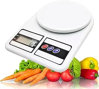 Balança de Cozinha Digital Branca Básica
