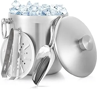 Balde Inox 3L Isolado com Acessórios