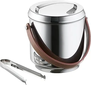 Balde Forma Firenze com Alça de Couro