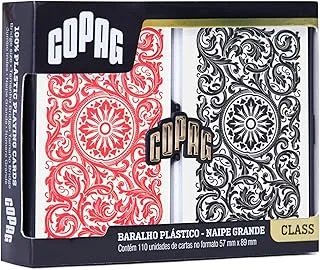 Baralho Copag Class Plástico Duplo 1546