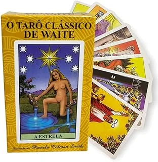 Baralho Tarot Clássico Waite Plastificado