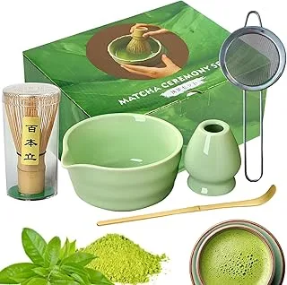 Kit 5 Conjunto Matcha Japonês Completo