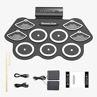 Pad Bateria Eletrônica Portátil 9 Pads