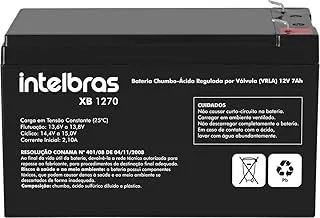 Bateria Selada VRLA 12V 7Ah Intelbras XB 1270