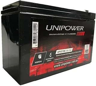 Bateria Unipower 12V 7Ah UP1270E