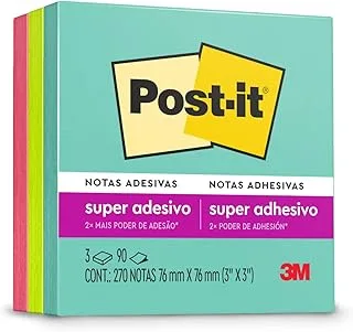 Post-It 3M Coleção Supernova Neon