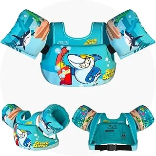 Nash Boia Infantil Com Colete Salva Vidas