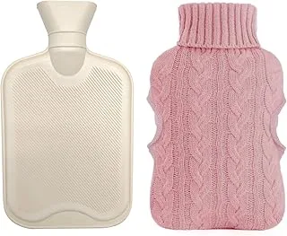 Bolsa com Capa de Tricô Rosa