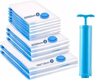 Kit 10 Sacos Organizadores com Bomba