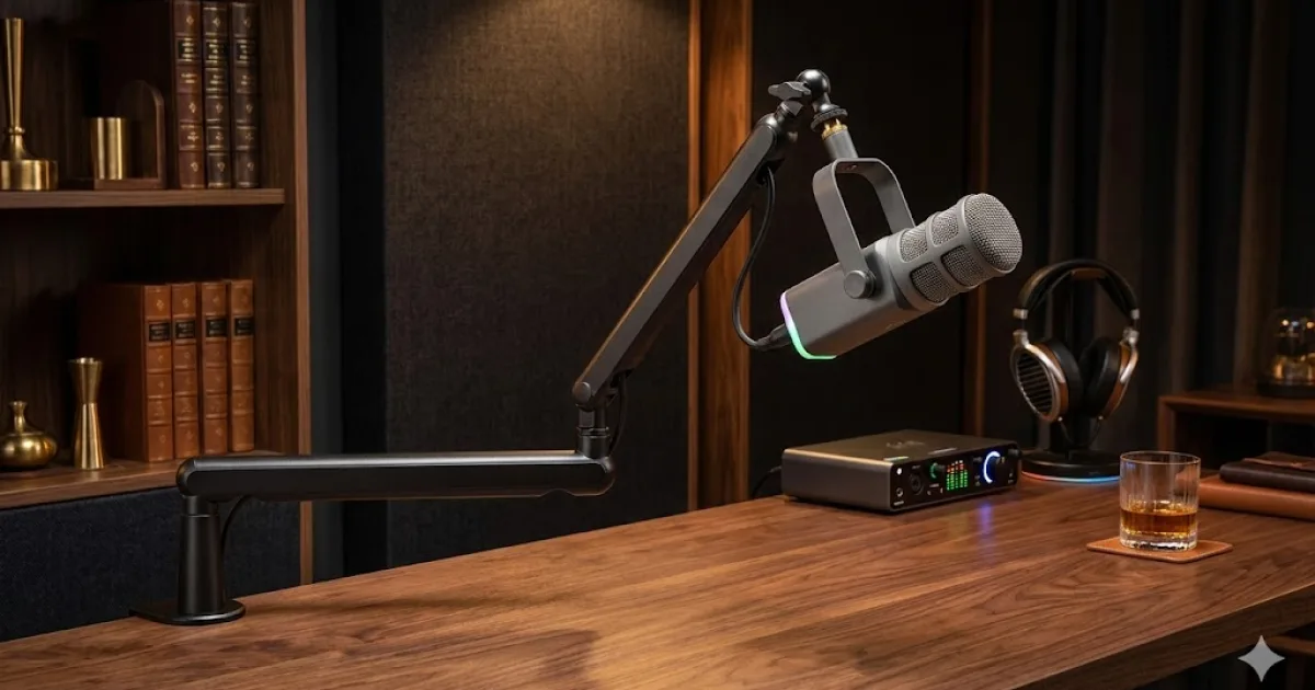 Melhor braço articulado para microfone: Os 10 melhores em 2026