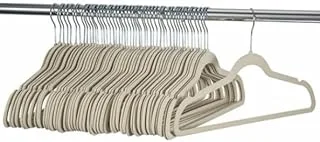 Kit 50 Cabides Reforçados Bege