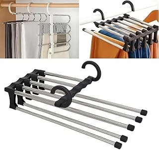 cabide multifuncional Inox 5 divisórias