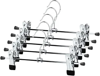 Kit 20 Cabides Presilha Metal Cromado