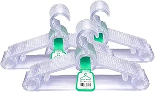 Kit 20 Cabides Acrílicos Transparentes