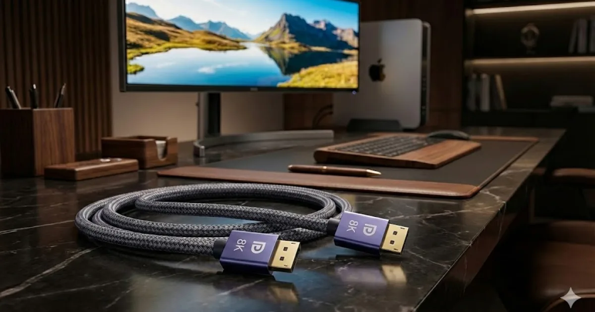 Melhor cabo DisplayPort 1.4: Os 10 melhores em 2026