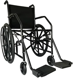 Cadeira De Rodas 101 Nylon Preta CDS