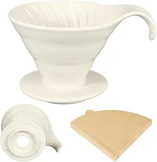 Mongdio V60 Cerâmica Branca