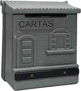 Caixa De Correio Cinza Prática