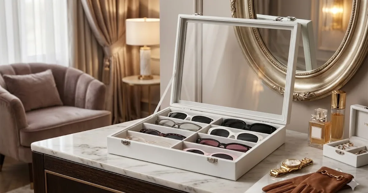 Melhor caixa organizadora de óculos: As 10 melhores em 2026