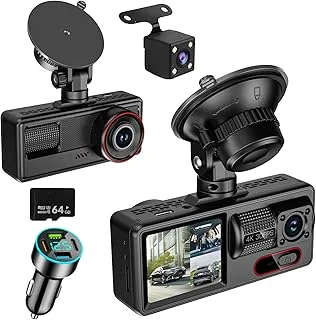 Câmera Veicular Dupla 1080P FHD