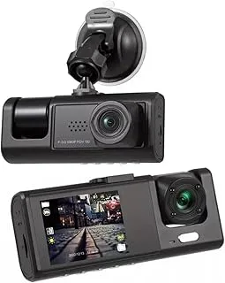 Câmera Veicular 3 Lentes Dashcam