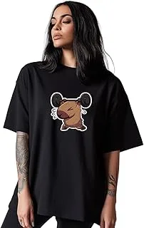 Camiseta Oversized Ib Shop Lisa